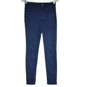 Uniqlo Heattech Skinny Jegging  Jeans Size Small Dark Wash Blue Stretch 26x30